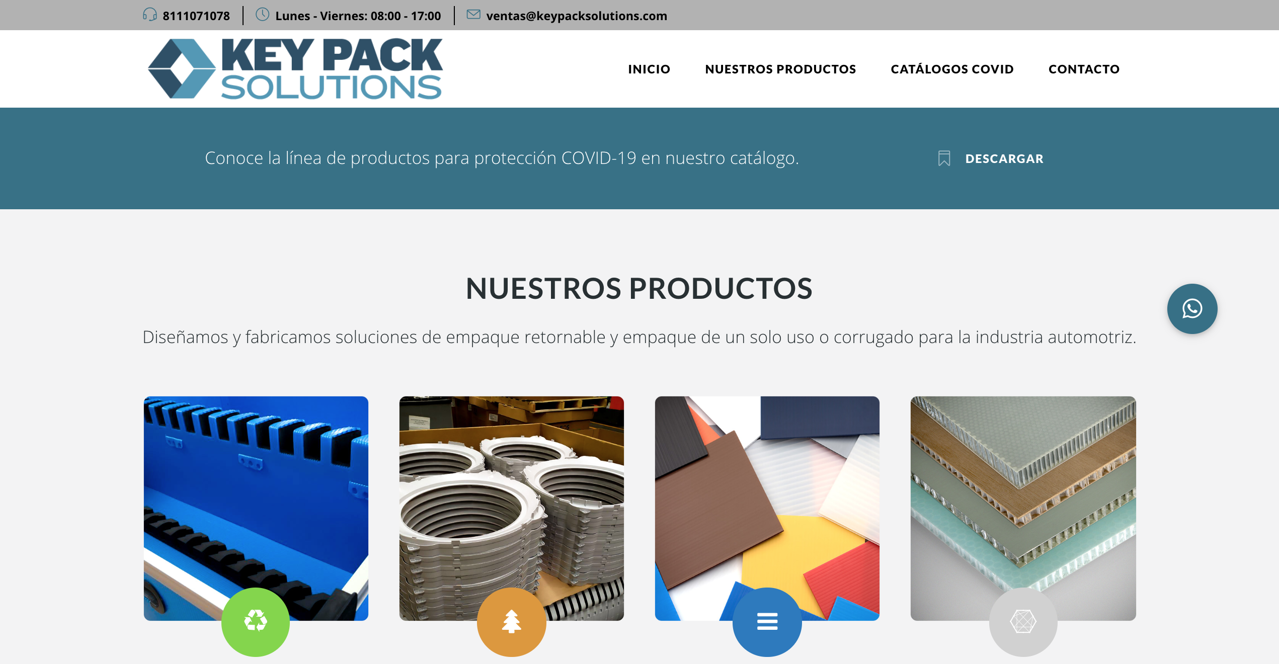 DESARROLLO WEB KEYPACK SOLUTIONS